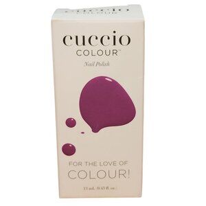NEW Cuccio Colour Nail Lacquer Polish - Mercury Rising - 13 ml / 0.43 oz Purple